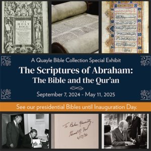 The Scriptures of Abraham: The Bible and the Qur'an event banner