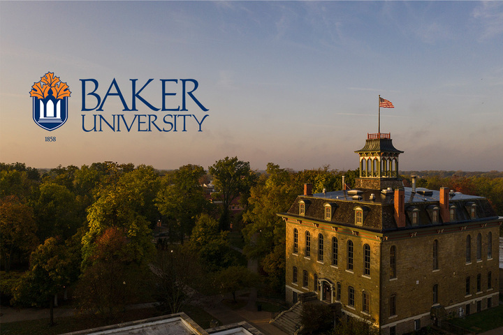 Drone shot of Parmenter hall