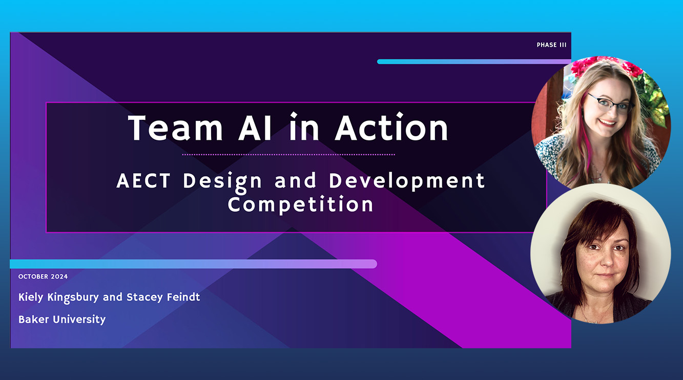 Team AI in Action, AECT Design And Development Competition