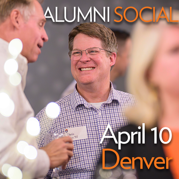 graphic of alums in Denver